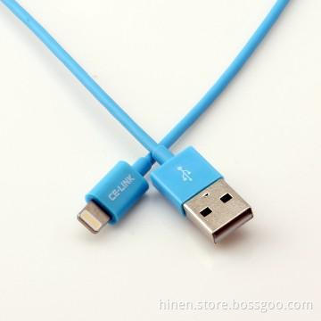 8pin Apple MFi ABS molding or PVC molding Lightnig cable for iphone 5
